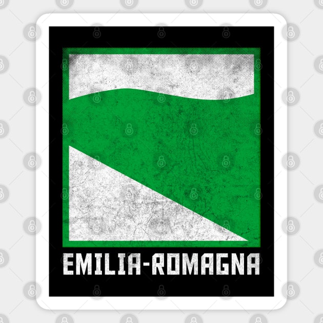 Emilia-Romagna / Italia Region Coat of Arms / Vintage Style Magnet by DankFutura